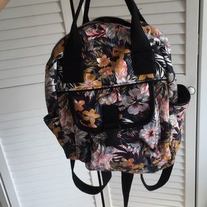 Mini floral backpack